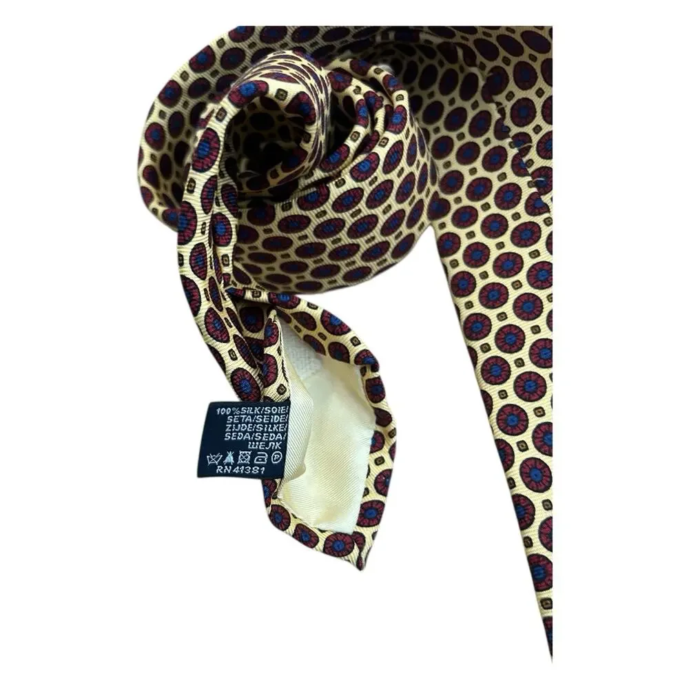 Polo Ralph Lauren LOT 2 100% Silk‎ Men's Neck Ties Made in Italy